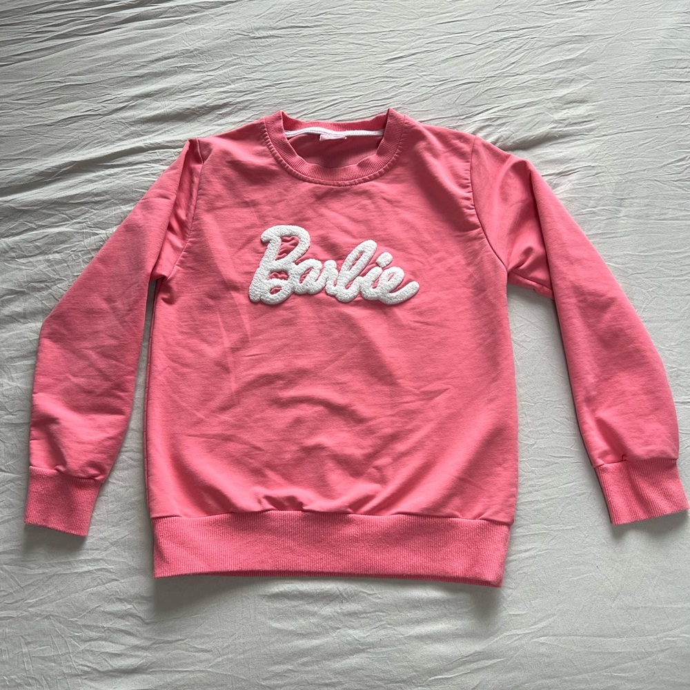 Barbie girls  Pink Crewneck Top Size 7-8‎ years